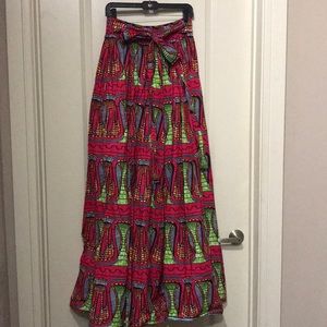Maxi multi colored skirt